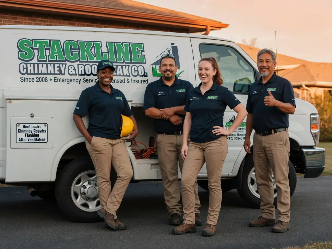 Chimney flashing repair company in Tryon, NC